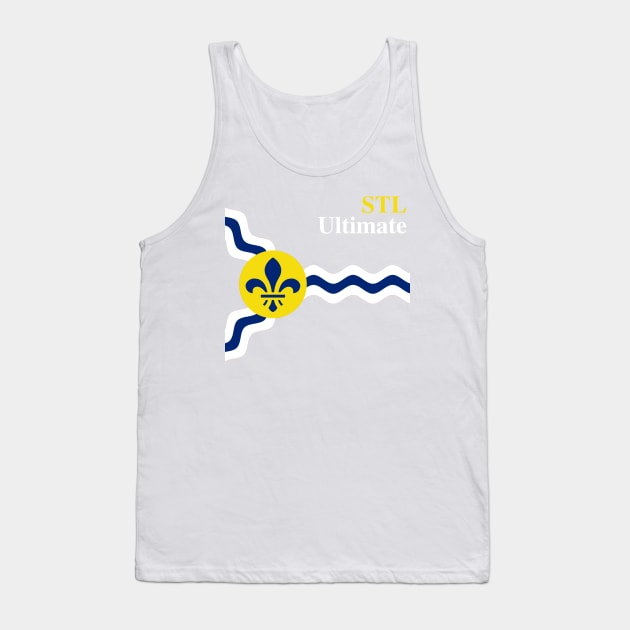 St. Louis Ultimate Flag Shirt Tank Top by colonelshaun